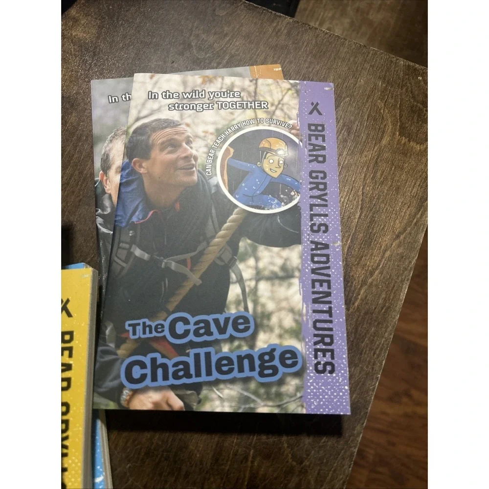 Lot of 8 BEAR GRYLLS ADVENTURES Chapter Books Series~Survival~Challenges